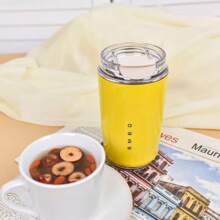 NEW 9 Color Coffee Cup 240ML Cute And Compact Stainless Steel Lnner Pot Hot And Going Shopping Outside Cold Portable Office Coffee Insulated Cup Back To School