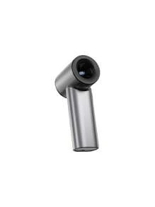 1 pièce Ventilateur portable à main petit (3000 mAh), ventilateur personnel rechargeable, 5 vitesses réglables avec un super souffle, votre bon compagnon d'été, convient pour la maison, le bureau, les voyages et plus encore