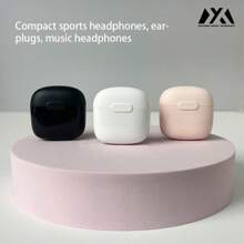 MEIYIXING DIGITAL TECHNOLOGY Wireless Headphones, With A Capacity Of 200mAh, Can Provide Up To 2-5 Hours Of Playback Time. Stereo Wireless Headphones, Sporty Mini Headphones. Wireless Headphones, Compact And Portable, With High-Quality Microphone, Low-Frequency Wireless Headphones, Suitable For Running And Exercising.