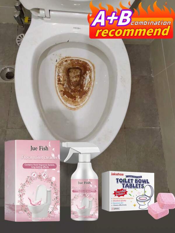 A Must For Cleaning! Toilet Effervescent Tablets, Toilet Cleaners, Clean Odors, Yellow Stains, Dirt, Urine Stains, Toilet Cleaning Tablets, Effervescent Tablets Dissolve Quickly, Disintegrate Yellow Stains And Odors