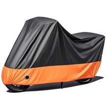 1 szt. Pokrowiec na motocykl Wodoodporny, odporny na kurz i promieniowanie UV pokrowiec ochronny Odpowiednia torba do przechowywania motocykli i czterosezonowych pojazdów uniwersalnych