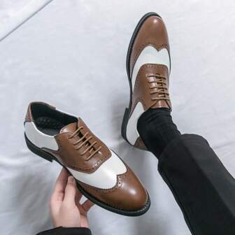 Men's Summer 2025 New Arrival Oxford Style Formal Business Casual Retro Versatile Wedding Groomsman Shoes