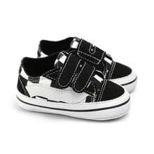 Baby Shoes Low Top Comfortable Sneakers For Boys And Girls - SPECIAL OFFER IN VARIOUS COLORS - Đen và trắng - Xem 1