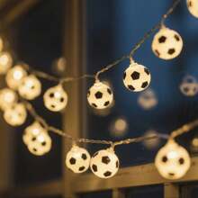 LED, World Cup, Football, Theme, Bar, Indoor, Party, Decoration, Light String, Creativity, Festival, Colorful Lights