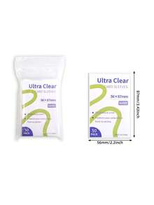 50 piezas/100 piezas/200 piezas Fundas de tarjetas transparentes - Fundas protectoras de tarjetas suaves y transparentes - Para juegos de cartas coleccionables tradicionales - Adecuado para regalos de Halloween y Navidad - Perfecto para coleccionistas y jugadores