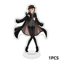 Figura de acrílico de pie de los personajes de Anime BUNGOU STRAY DOGS (Doppo, Kenji, Osamu, Atsushi, Akiko, Ranpo) - Adorno decorativo de figuras de personajes lindos - Multicolor - Ver 11