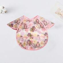 Waterproof Cartoon Pattern Bibs Suitable For 0-3 Year Old Kids, With Funny Animal And Plant Designs - Multicolor - View 26