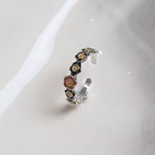 4pcs Adjustable Open Ring Set, Suitable For Couples Or Individual Wear, Fashion Jewelry, Best Friends/Sisters Gift