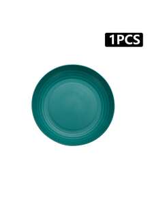 1/4/8pcs Plastic Plates/Salad Plates, For Camping, Kitchen, Dishwasher And Microwave - Multicolor - View 11