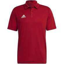 Adidas Entrada Polo - Red - View 1