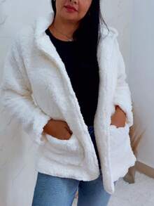 WOMEN'S WINTER COAT. WARM, FURRY - Apagado - Ver 3