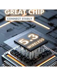 2025 New Wireless Earbuds, Bluetooth 5.3 In-Ear Headphones, Powerful Bass, Extra-Long Battery Life, With Microphone, Suitable For Laptops, Tablets, Smartphones, Fitness Activities. Christmas/Gift/New Year Gift - White - View 6