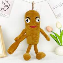 Peluche de tiburón TungTungSahur y Tralalo - Muñeco de peluche lindo del meme italiano, juguete de coleccionista Kawaii para adolescentes, compañero de escritorio único, regalo de San Valentín/cumpleaños (Peluche suave y abrazable)