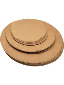 50 Sheets Round Baking Parchment Paper, 6, 8, 9 Inch Non-Stick Cake Pan Parchment Liner For Baking, Grilling And Steaming Bread