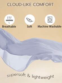 2/3 件 100% 涤纶格子 + 蝴蝶结床上用品套装（1 张床单 + 1/2 个枕套） - 彩色 - 查看 9