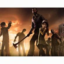 1pc /3PCS The Walking Dead: The Telltale Definitive Series Wall Arts Posters Optional Frame Pop 'The Walking Dead' Best Game Poster Print Retro Room Cafe Bar Art Wall Decoration Aesthetic Artwork Unframed - Multicolor - View 14