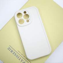 Funda de TPU para phone 1, 12, 13, 14 y 15 Pro Max. Fabricada en silicona TPU suave. 1 unidad. - Blanco - Ver 1