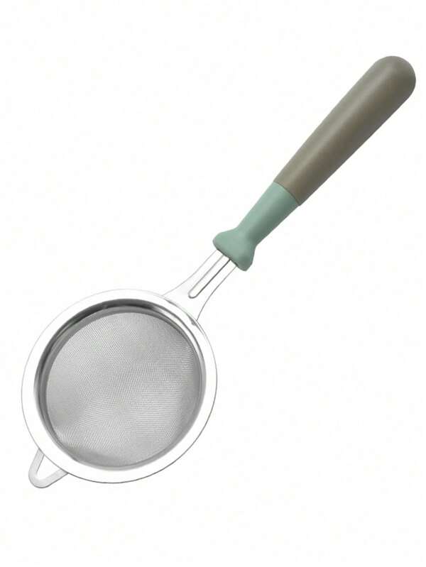 1 Piece Stainless Steel Colander Filter Spoon Soy Milk Spoon Complementary Food Filter Juice Filter Kitchen Filter Flour Sieve