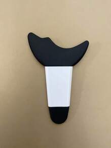 1 pezzo di nuovo accessorio per la pittura dell'eyeliner, barriera in silicone a forma di mezzaluna, accessorio multifunzione per la bellezza, trucco, economico, decorazione della stanza, toeletta, viaggio, camera da letto, accessori per il trucco