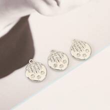 3 Pieces Of Handmade DIY Pendant Jewelry, Copper Inlaid With Zirconia, Plated With 18K Gold, Available In Various Styles Such As Flowers, Crosses, And Heart Pendants. Exquisite And Fashionable Accessories That Can Be Made Into Earrings, Necklaces, Bracelets, And Anklets. Also A Great Gift For Friends.