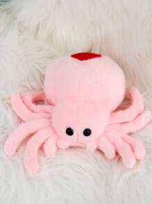 1 pieza Muñeco de araña de peluche esponjoso de alta gama, muñeco de dormitorio, juguete de peluche adorable, regalo de cumpleaños para amigos, decoración de Halloween, regalo para el Día de la Madre, cumpleaños de amigos, regalo de Navidad, regalo de cumpleaños estilo navideño
