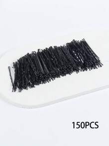 200/150/100/50 pièces de pinces à cheveux noires minimalistes de 5 cm pour femmes, conviennent aux femmes, filles et enfants. Accessoires pour cheveux noirs, petites pinces noires, serre-têtes, épingles à cheveux, pinces anti-frisottis, pinces à cheveux ondulés, pinces de fixation pour cheveux de femmes.
