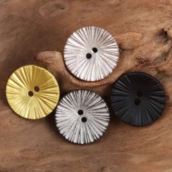 6 أزرار معدنية عتيقة بطراز مشقوق على بُكَيْنْ بزاوية مائلة للارتداء على سترات أو قمصان الجينز DIY، مطلية بالنحاس البرونزي القديم