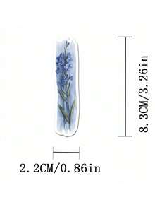 SCXXBSW 50pcs Watercolor Plant Brushwork Cartoon Graffiti Stickers Decorative Handbooks Water Cups Notebook Luggage Waterproof Stickers - متعدد الألوان - مشاهدة 4
