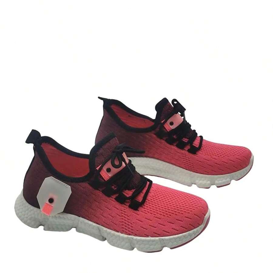 Casual Multifunctional Athletic Sneakers - Pink - View 1