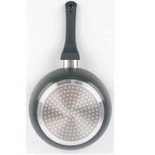 Grey 8pcs Ribbed Cookware Set Non Stick Induction Pans Saucepans Cooking Pots - 8 Piece Ribbed Pan Set - View 9