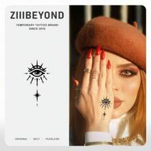 360° Waterproof & Long-Lasting Herbal Temporary Tattoo Stickers, Minimalist Design For Men And Women, Premium Quality