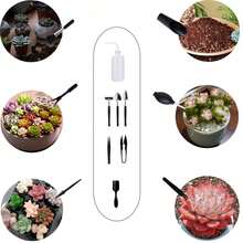 5/8 Pcs Mini Garden Tool Set, Transplanting Tools Set,Succulent Care Kit For Succulent Miniature Gardening Plant - Multicolor - View 5