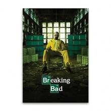 1PC Breaking Bad TV Canvas Wall Art Print Poster Movie Art Decorative Painting Modern Home Decor Gift Paintings In Living Rooms, Bedrooms, Dining Rooms Optional Frames Modern Posters, Wall Arts, Canvas Paintings, And Reusable Frames - Multicolor - View 41
