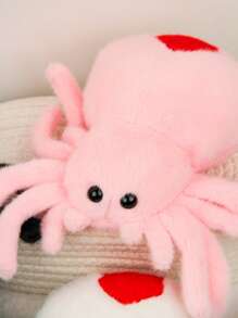 1 pieza Muñeco de araña de peluche esponjoso de alta gama, muñeco de dormitorio, juguete de peluche adorable, regalo de cumpleaños para amigos, decoración de Halloween, regalo para el Día de la Madre, cumpleaños de amigos, regalo de Navidad, regalo de cumpleaños estilo navideño