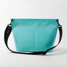 Bolsa Impermeável de Compartimento Seco e Molhado para Roupas de Banho, Bolsa Impermeável à Prova d'Água com Função de Tela de Toque para um Ombro, Zíper à Prova d'Água e à Prova de Umidade, Bolsa Transversal Impermeável