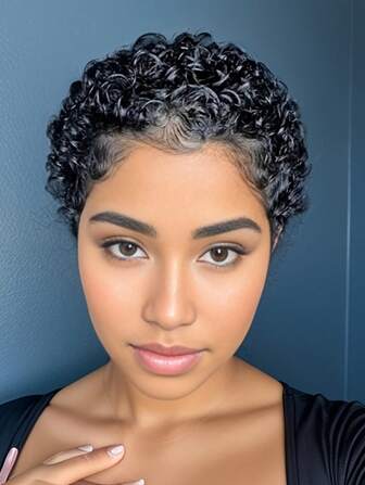Pixie Cut Wig Human Hair Short Wigs For Women Afro Kinky Curly