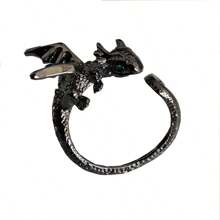 Crochet Rings For Finger Crochet Tension Ring Adjustable Flying Dragon Crochet Ring Yarn Tension Ring For Crochet With Box