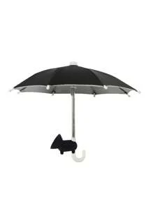 Phone Umbrella For Sun Cell Phone Umbrella Sun Shade, Mini Umbrella For Phone With Universal Adjustable Piggy Suction Cup Stand Outdoor, Sun Shade For Cell Phones, Kindle, IPad Navigator Phone Umbrella For Sun Shade Mini Phone Umbrella , Anti-Glare Sun Shield Cell Phone Cover, Protect Your Phone From Rain And Sun, Screen Blocking Glare Anti-Reflection Travel Essentials, [2pcs/Set, Phone Umbrella For Sun & Piggy Suction Cup]