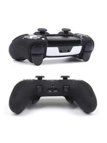 1 Stück Schutzhülle für PlayStation 5 Elite Controller + 2 Stücke Joystick Kappen-Set, Stoßfest, Kratzsicher, rutschfest, schweißfest, staubdicht, verbessert die Spielkontrolle