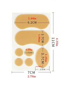 Anti-Wear Foot Protector Set, Including Heel, Toe, Toe Tips, Ankle And Other Positions