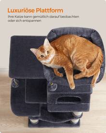 Cat Trees & Condos - Rauchgrau - View 2