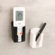 1 Wireless Remote Control Brackets, Orderly Organizer, Air Conditioning Storage Box, Non Drilling Wall Bracket