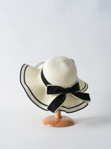 Tropiscape 1pc Multicolor Women's Sun Hat For Summer, Travel, Beach, Vacation With Wide Brim & Uv Protection; Classic, Stylish, Personalized 2024 New Model For Traveling, Hiking, & Outdoor Activities Boho Beach Autumn Christmas Christmas Winter Christmas Gifts