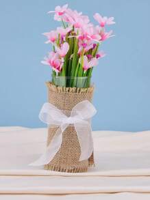 1 pezzo di nastro in organza trasparente, nastro bianco per pacchi regalo per matrimoni, docce nuziali, compleanni, anniversari, per incartare profumo di fiori, forniture per feste