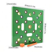 Seed And Seedling Spacer Tool For Bigger Harvests, Organized Plants & Fewer Weeds – Color-Coded Gardening Template With Magnetic Dibber, Ruler & Planting Guide - Xanh lá cây 1 gói - Xem 2