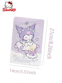 Sanrio 4pcs/Set Sanrio 40-Page Premium Writing Journals | Double-Sided High-Quality Paper | Cute Stationery Set With Cloud Design & Stickers | Limited Edition Japanese Anime Stationery School Supplies,Back To School