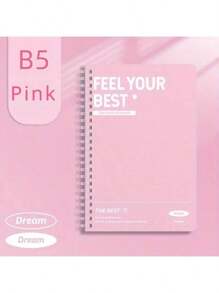 Spiral Notebook, 1/6 Sheet 8.3" X 5.9" A5/B5 Cardboard Cover 7mm College Rules, 6 Colors 60-120 Pages Study And Take Notes Diary Back To School