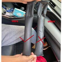 High-Quality Leather Car Seat Gap Fillers - Fit For Suvs, Trucks & Cars | Leak-Proof & Dirt-Resistant | Easy Clean