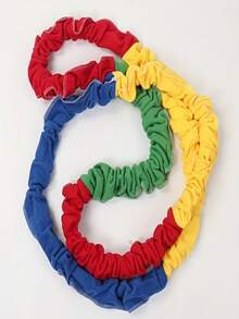 弹性健身带，理想的团体活动工具，有助于力量训练，多向绳索跑比赛，适用于户外和室内活动健身房配件