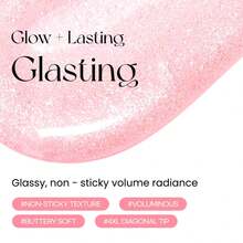 Peripera Ink Glasting Lip Gloss, Non-Sticky, Gloss Shine, 4XL Wand For Easy Application, Korean Lip Gloss, Fuller Looking Lips, Buttery Soft, Long Lasting Lip (006 MADE IT) - P01 BE ON FIRE - 查看 3